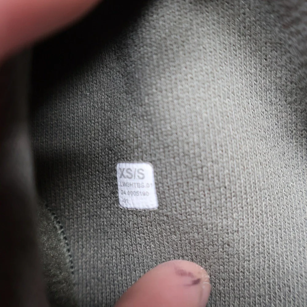 Lululemon Sweatshirt Women XS/S Green Scuba Pullover Ribbed‎ 1/4 Zip Oversized